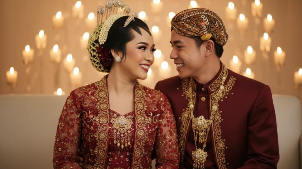 95159 ilustrasi pernikahan adat jawa ai